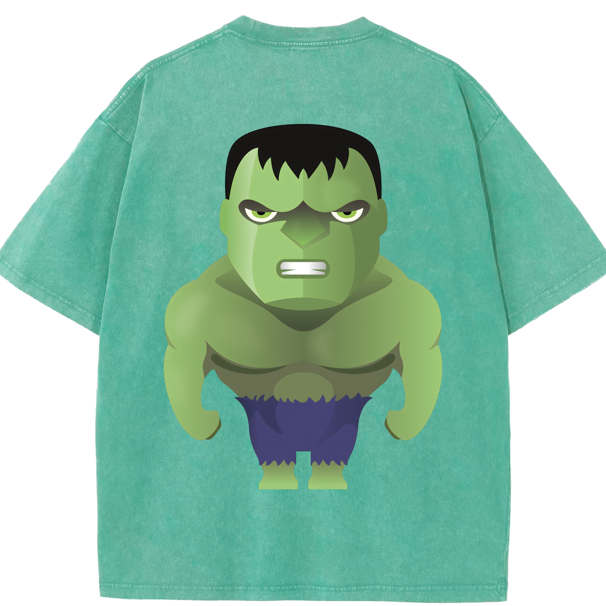 （画像用） アベンジャーズ The Avengers 綿100% ヴィンテージ風 半袖Tシャツ（背面プリント）